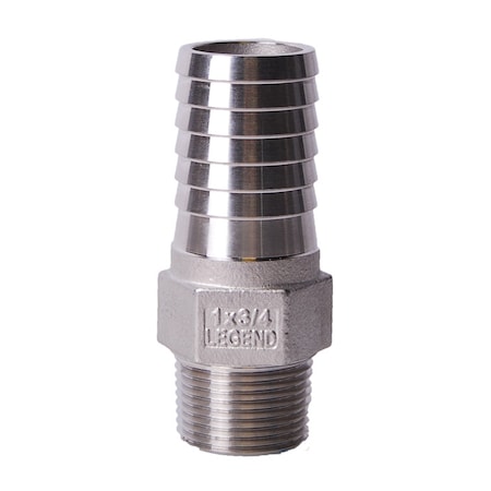 Legend Valve 1/2" SS MALE ADAPTER 312-003SS